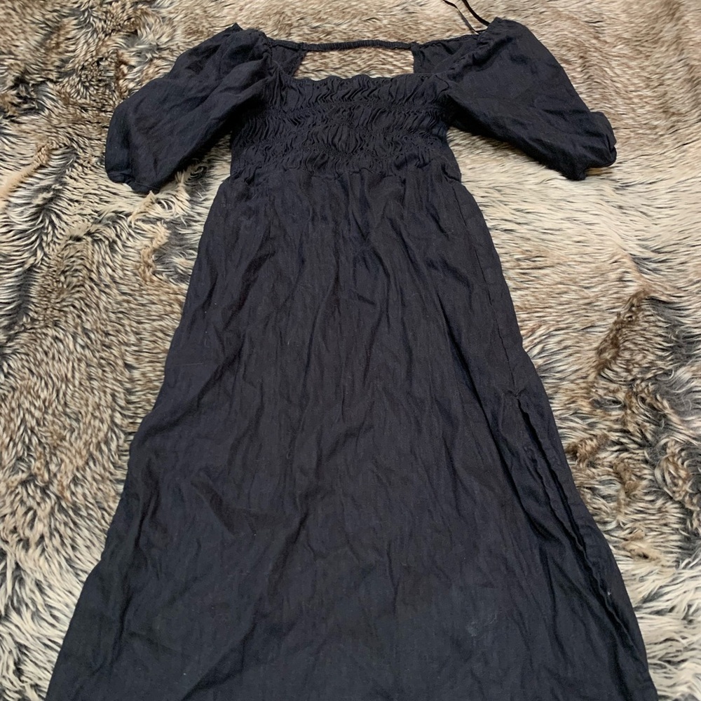 Forever 21 black super cute Boho dress size S